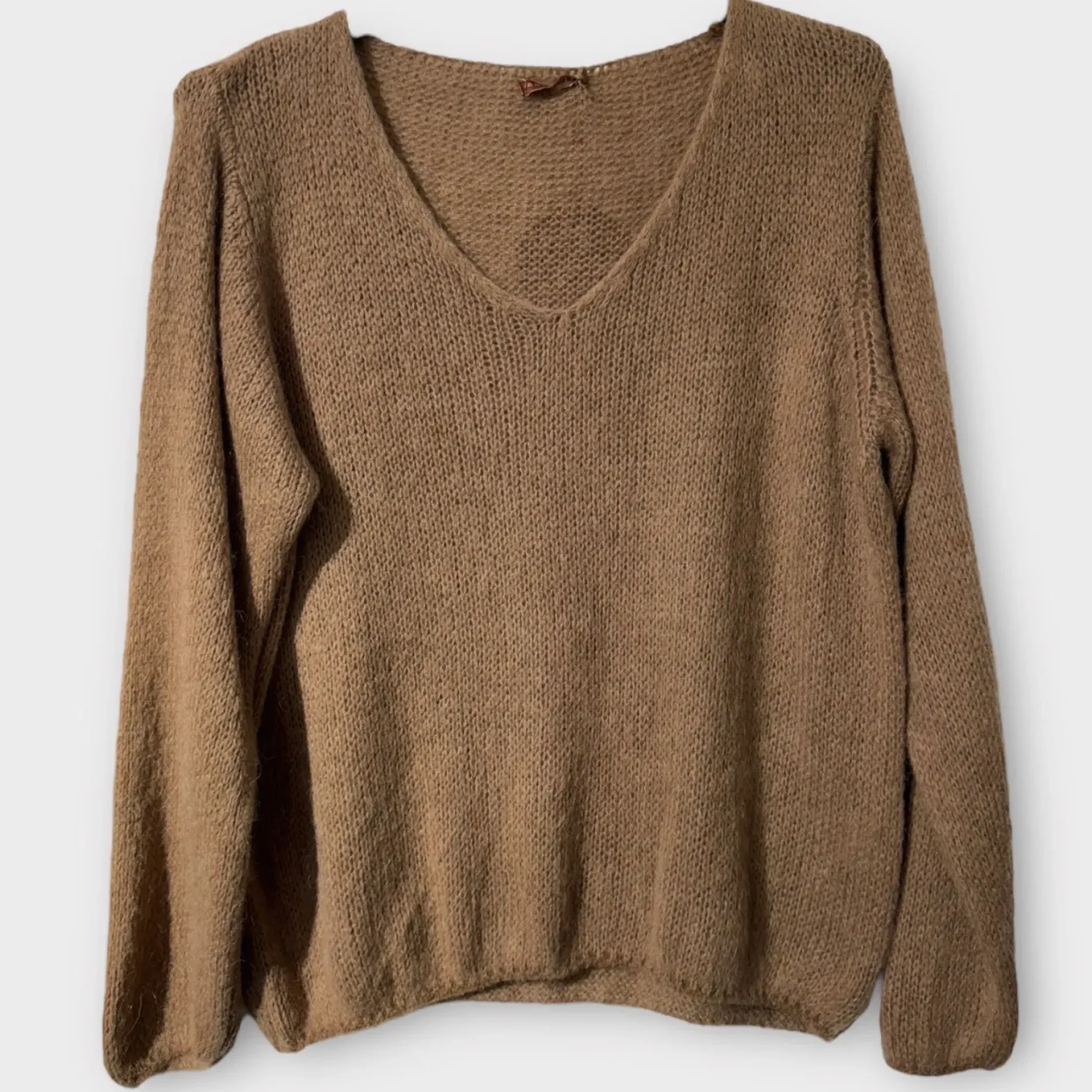 Online HippieChic Pull en Alpaga Nola Terracotta