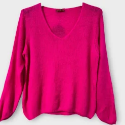 Online HippieChic Pull en Alpaga Nola Terracotta