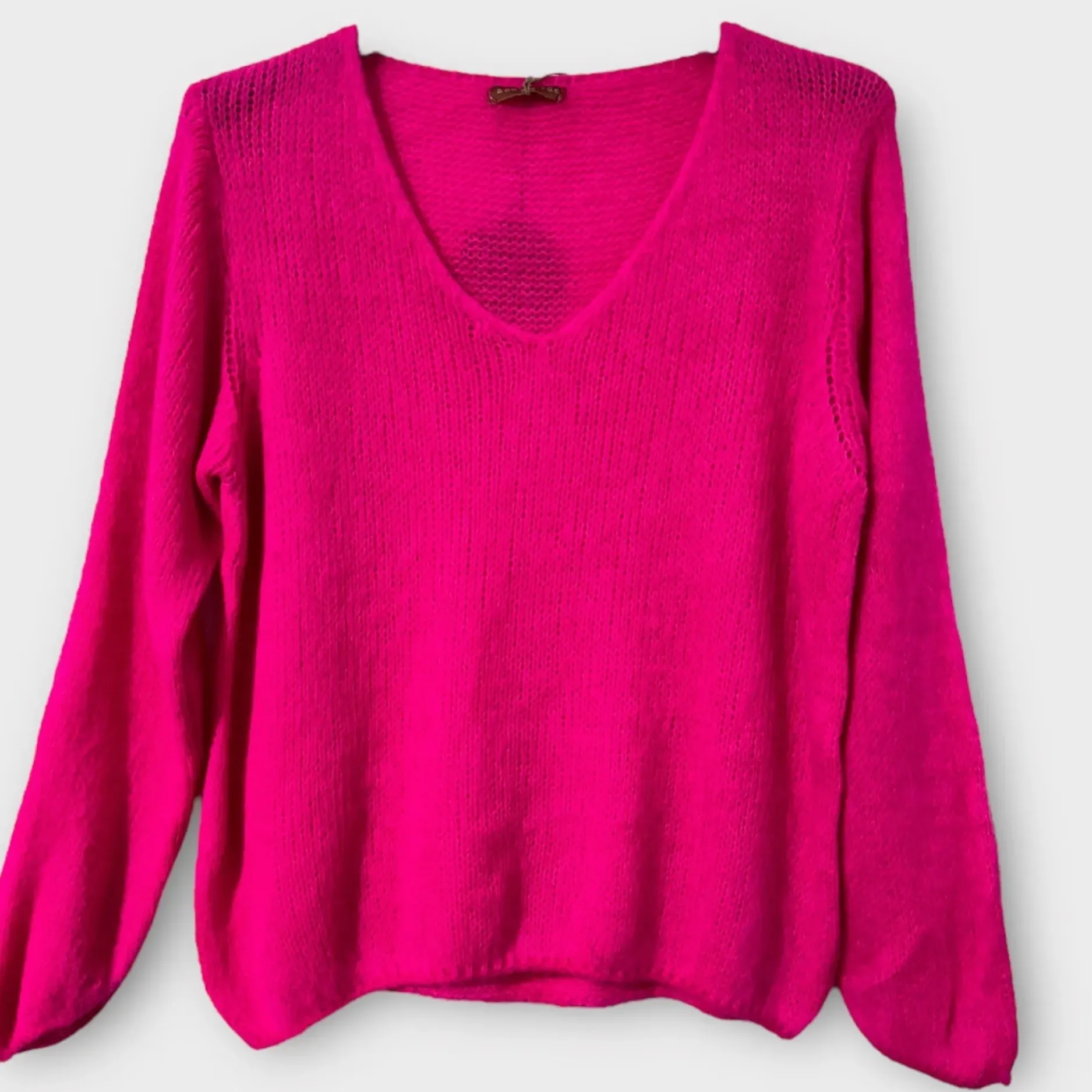 Online HippieChic Pull en Alpaga Nola Terracotta