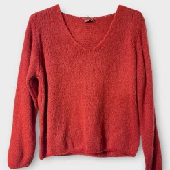 Online HippieChic Pull en Alpaga Nola Terracotta