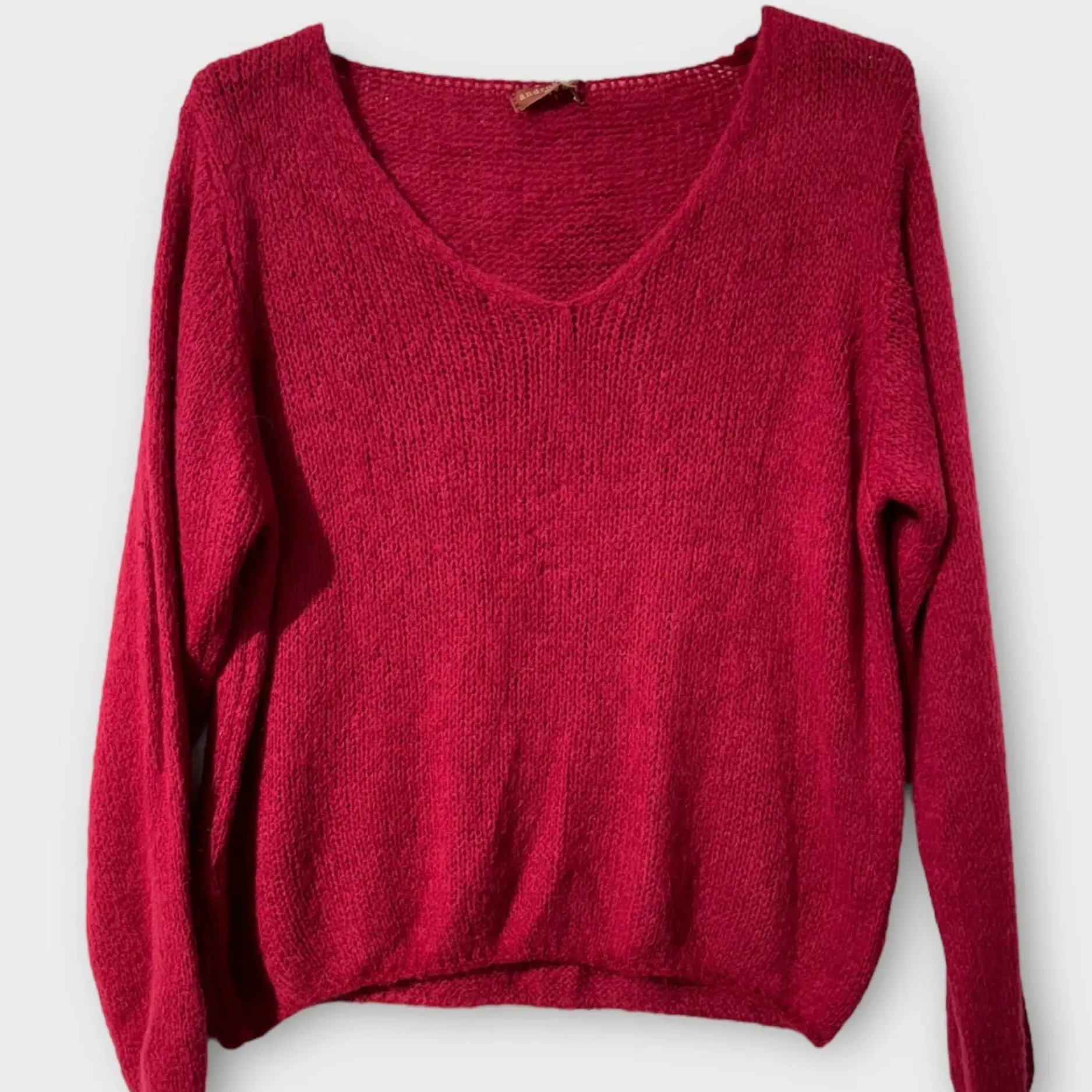 Online HippieChic Pull en Alpaga Nola Terracotta