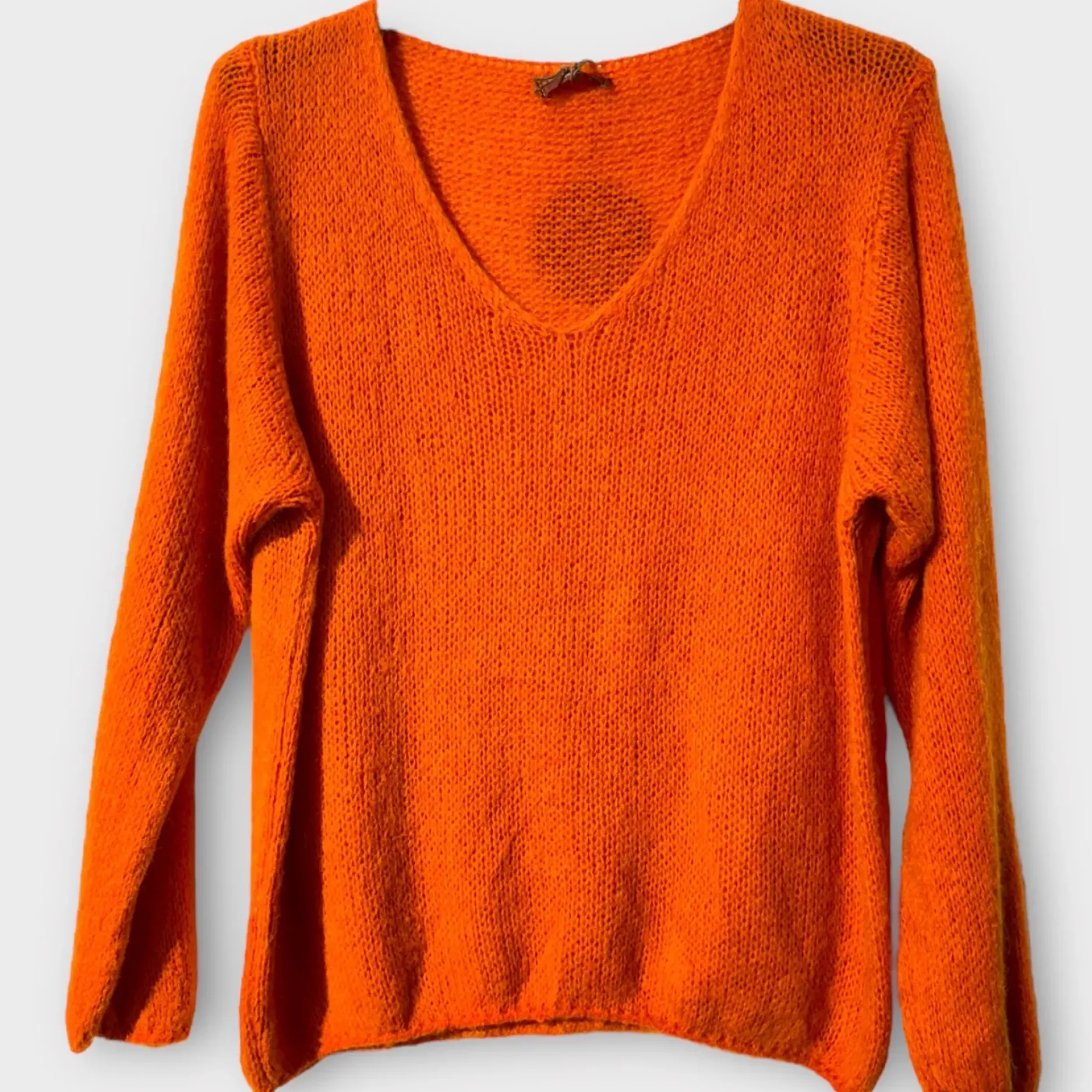 Online HippieChic Pull en Alpaga Nola Terracotta