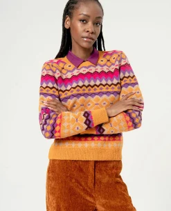 Hot HippieChic Pull en Jersey Jacquard