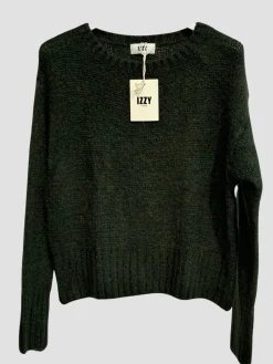 Online HippieChic Pull en Mohair Col Rond Écru