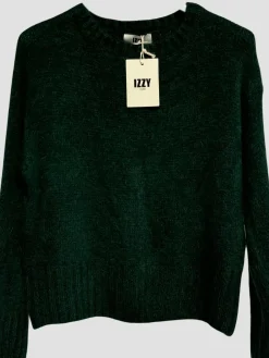 Online HippieChic Pull en Mohair Col Rond Écru