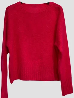 Online HippieChic Pull en Mohair Col Rond Écru