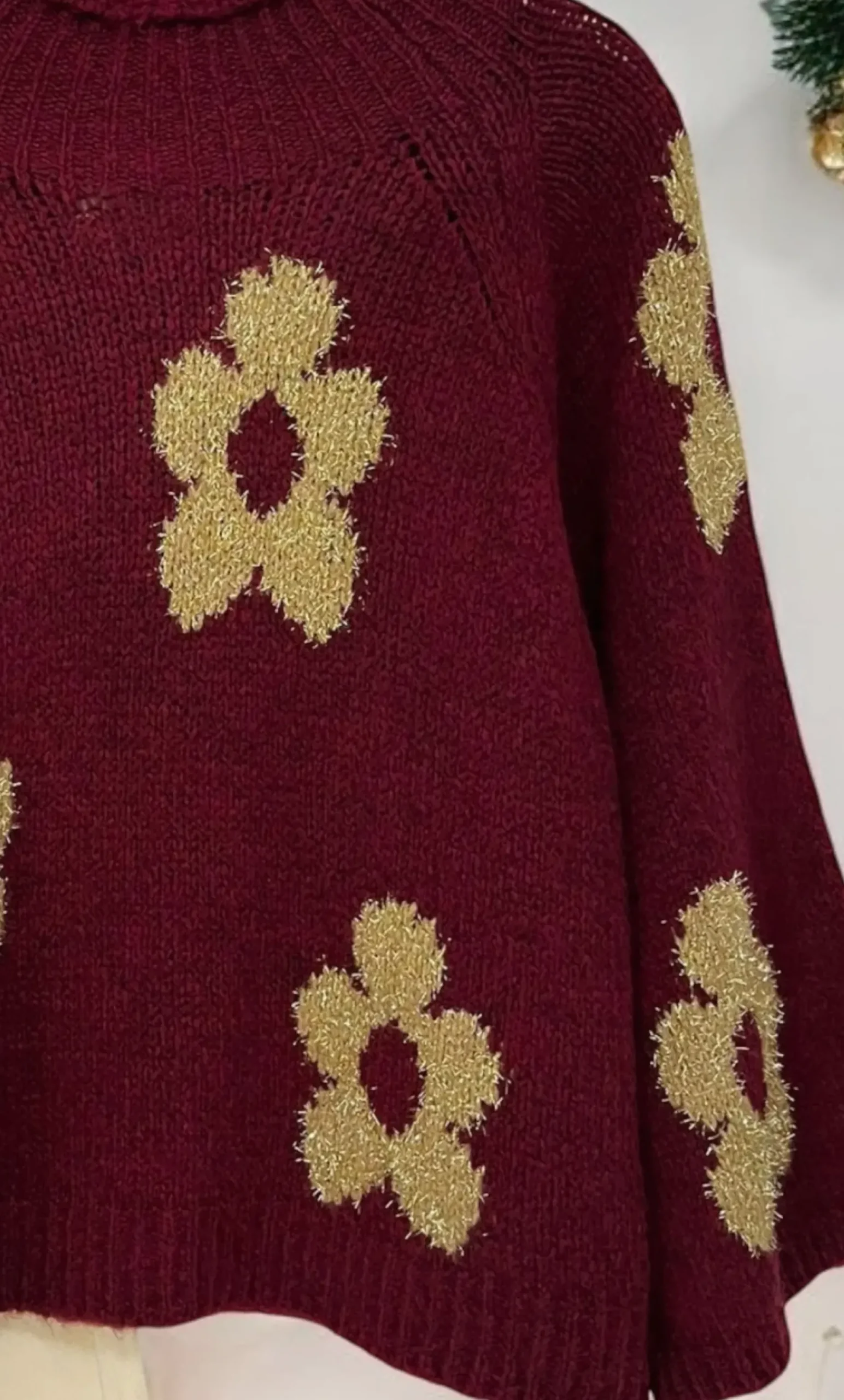 Sale HippieChic Pull Flowers Lurex