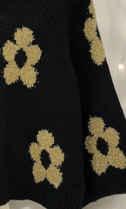 Sale HippieChic Pull Flowers Lurex