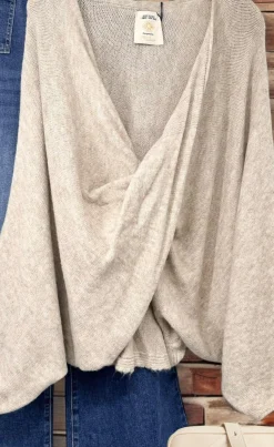 Sale HippieChic Pull Joelle Croisé