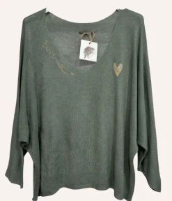 Flash Sale HippieChic Pull Lizy Love Marine