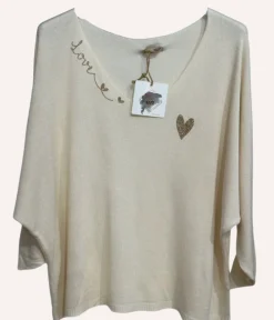 Flash Sale HippieChic Pull Lizy Love Marine