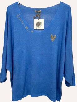 Flash Sale HippieChic Pull Lizy Love Marine