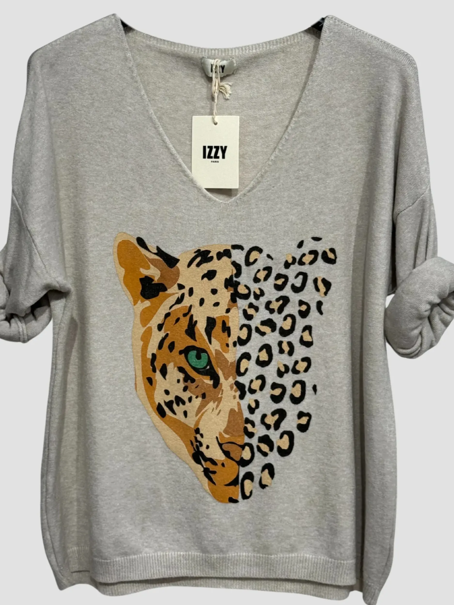 Flash Sale HippieChic Pull Léopard Dark