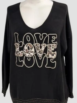 Store HippieChic Pull Love du 42 au 48