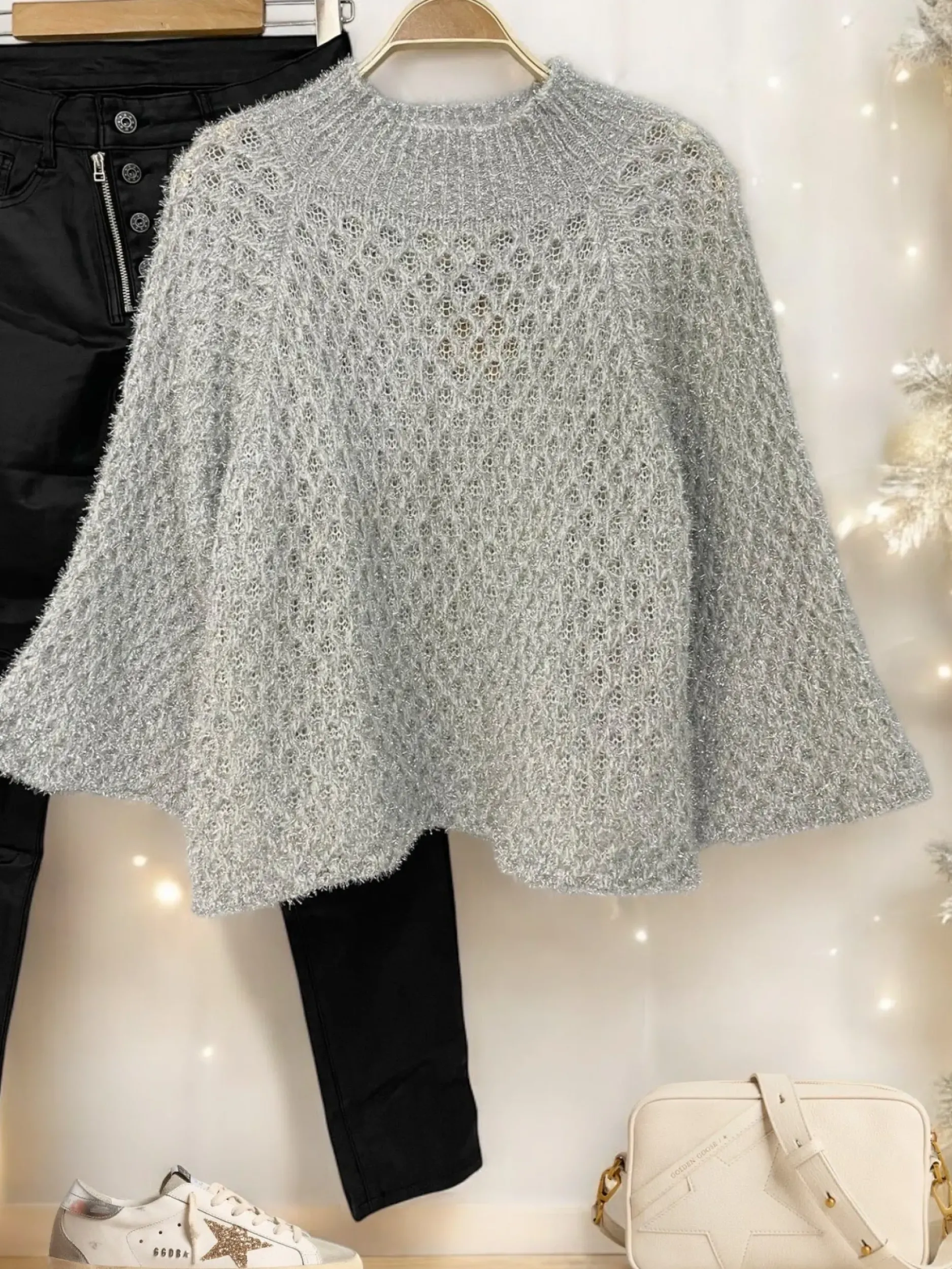 Online HippieChic Pull Lurex Jade