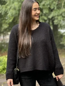 Cheap HippieChic Pull Magda Noir