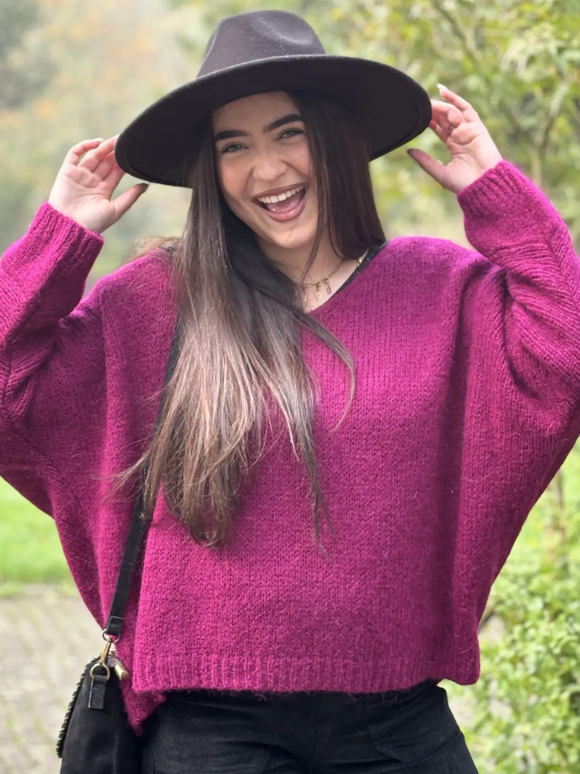 Cheap HippieChic Pull Magda Noir