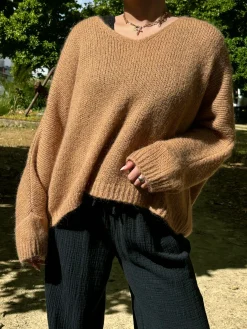 Cheap HippieChic Pull Magda Noir