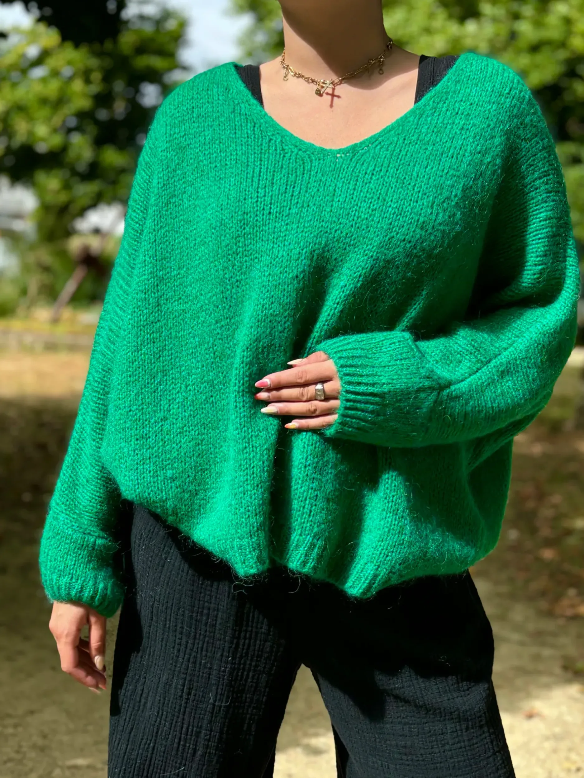 Cheap HippieChic Pull Magda Noir