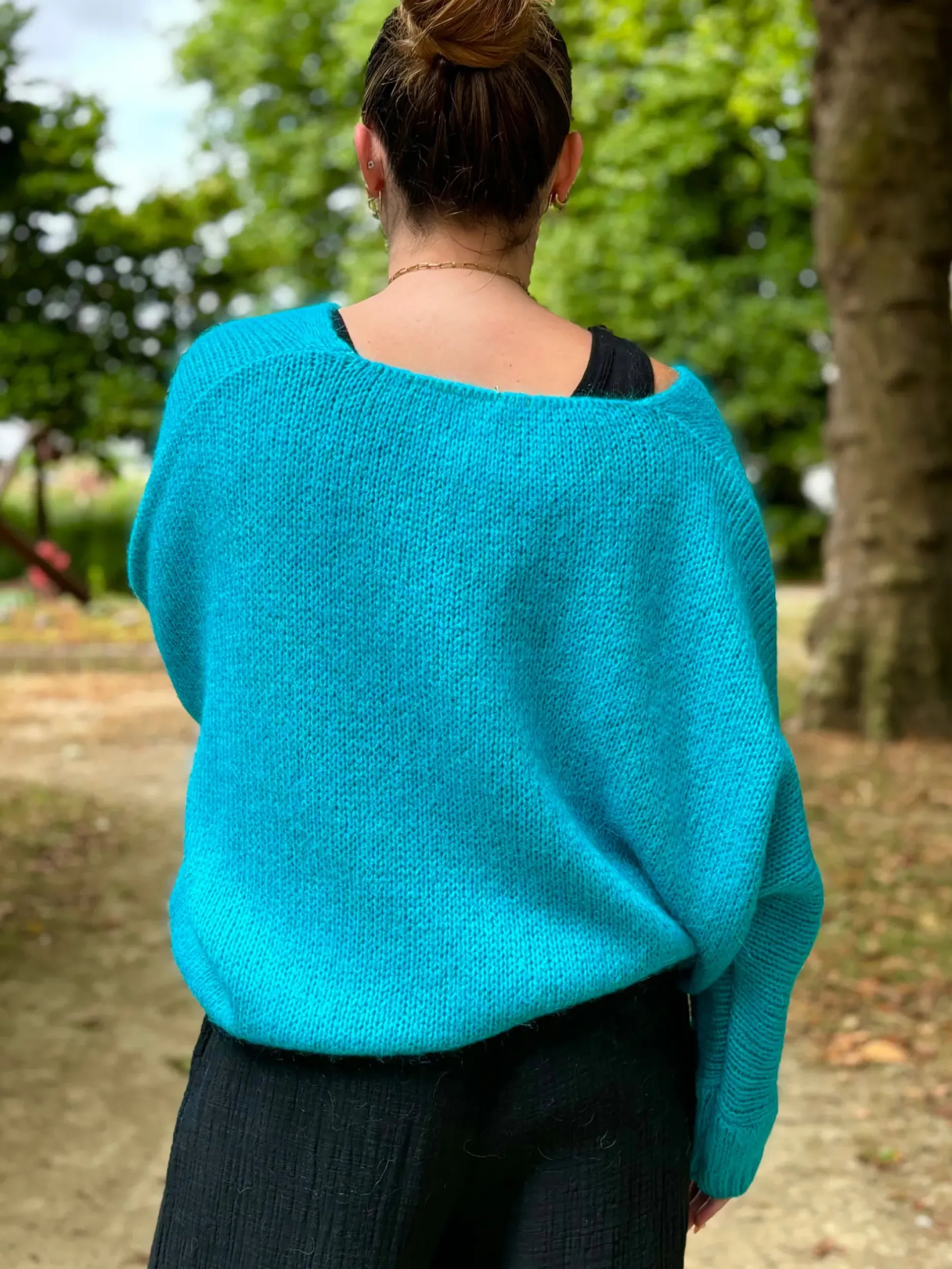 Cheap HippieChic Pull Magda Noir