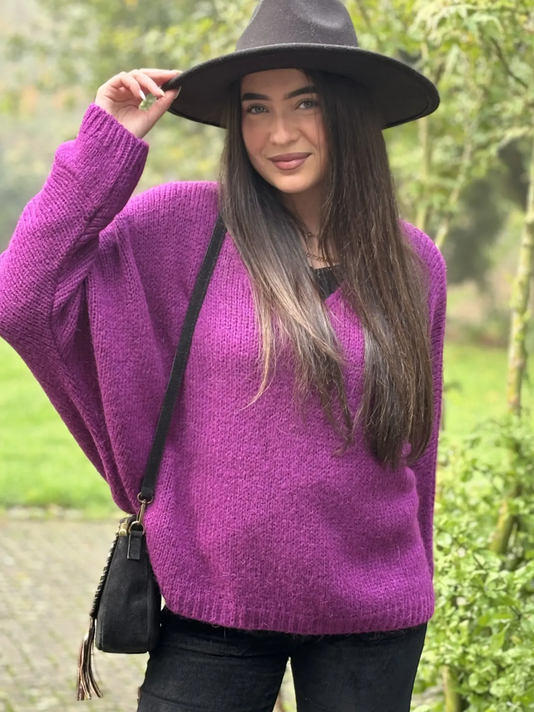 Cheap HippieChic Pull Magda Noir