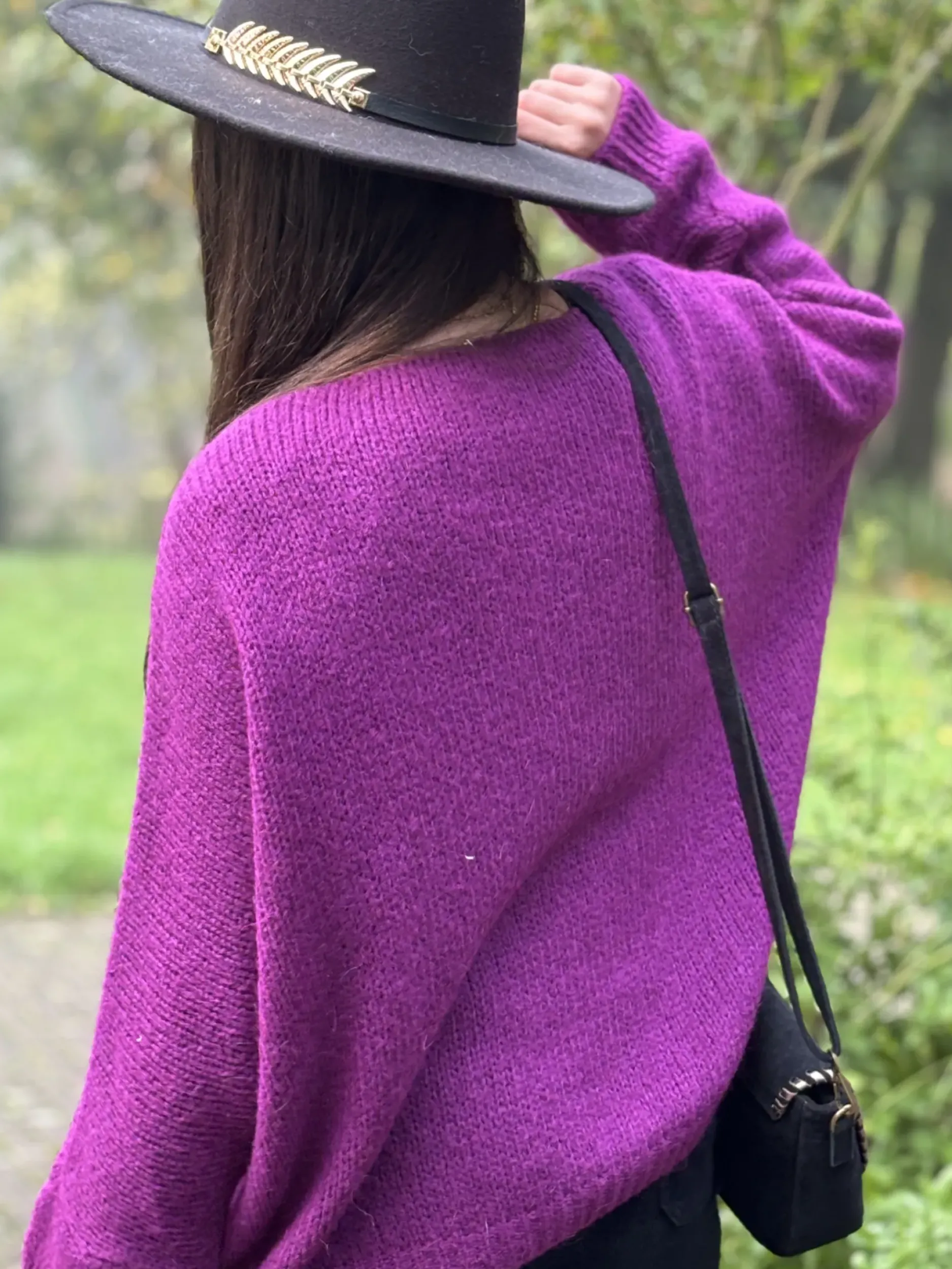 Cheap HippieChic Pull Magda Noir