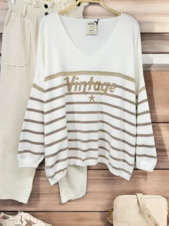 Best HippieChic Pull Marin Vintage Stars