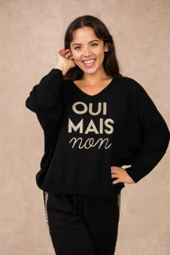 Flash Sale HippieChic Pull Oui mais Non