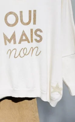 Flash Sale HippieChic Pull Oui mais Non