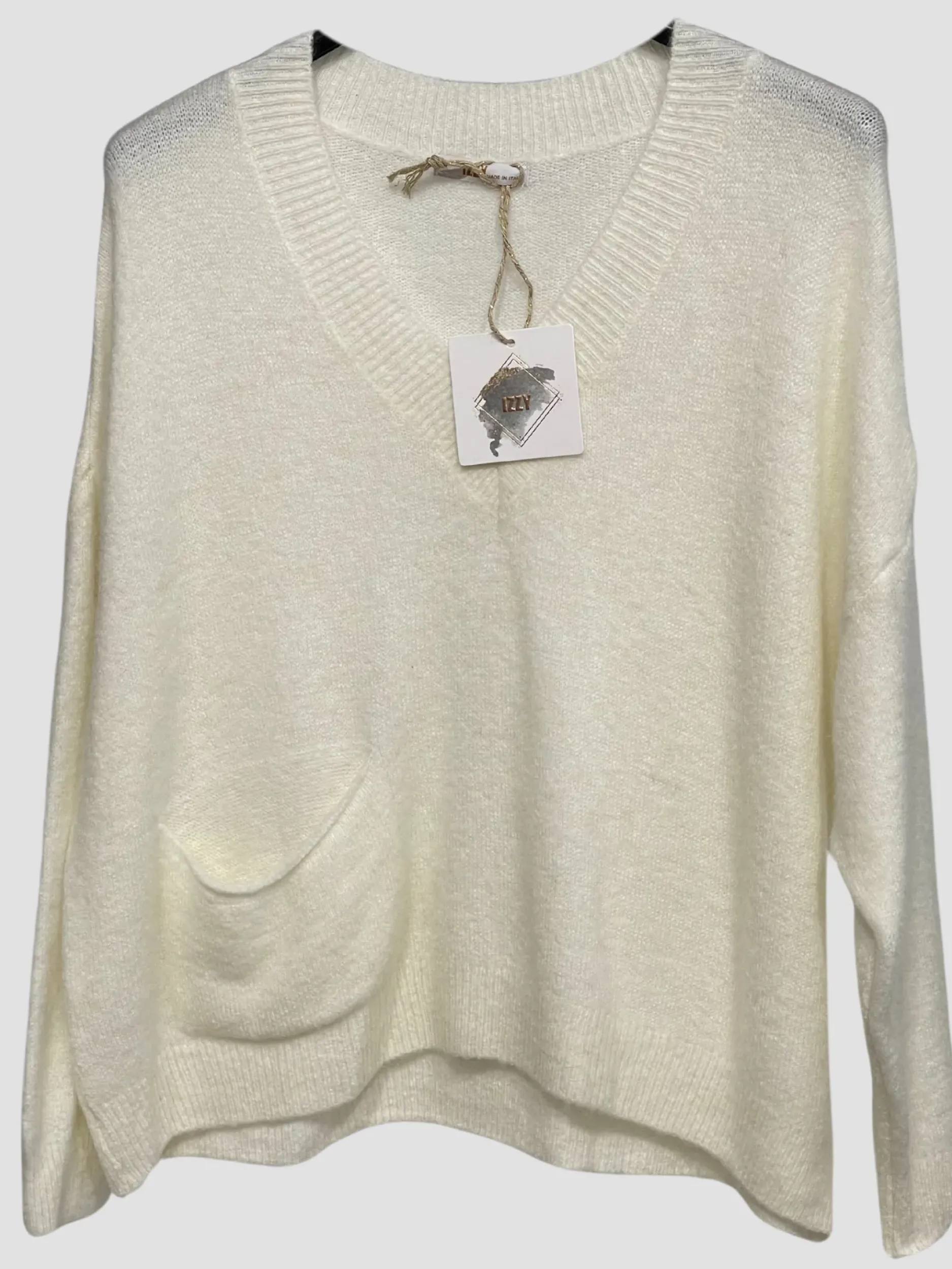 New HippieChic Pull Poche Alpaga