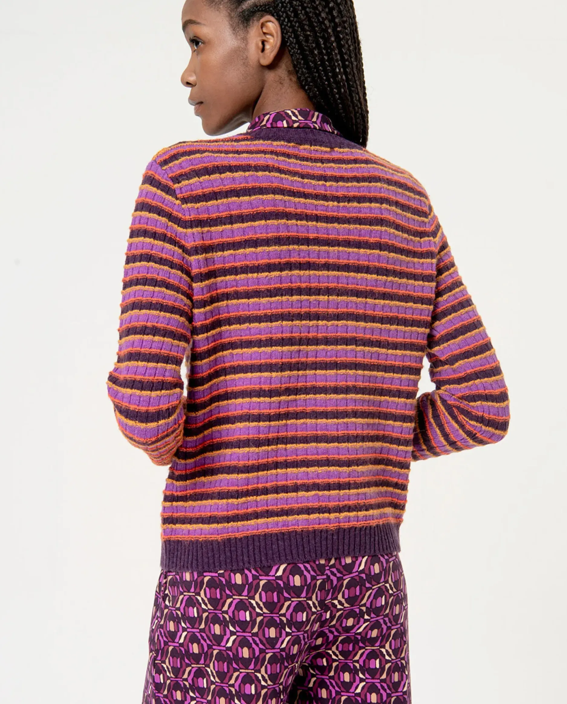 Online HippieChic Pull Rayé Fidji