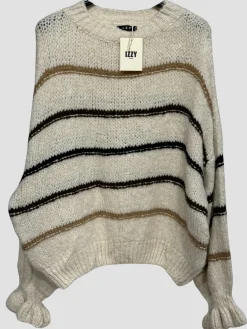 Online HippieChic Pull Rayé Laine