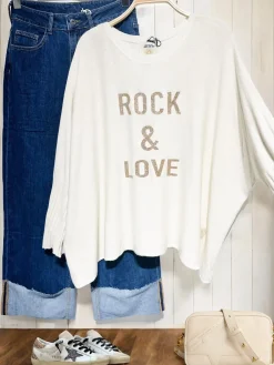 Sale HippieChic Pull Rock&Love Heart