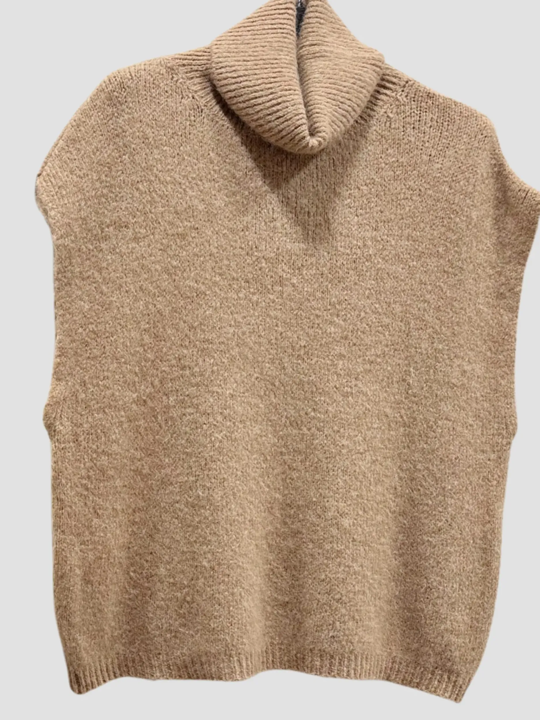 Fashion HippieChic Pull sans Manches Col Roulé