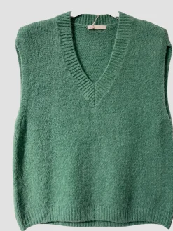 Cheap HippieChic Pull sans Manches Olga Beige