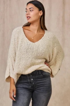 Cheap HippieChic Pull Star Doudou Blanc