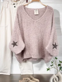Cheap HippieChic Pull Star Doudou Blanc
