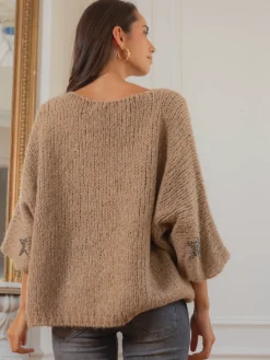 Cheap HippieChic Pull Star Doudou Blanc