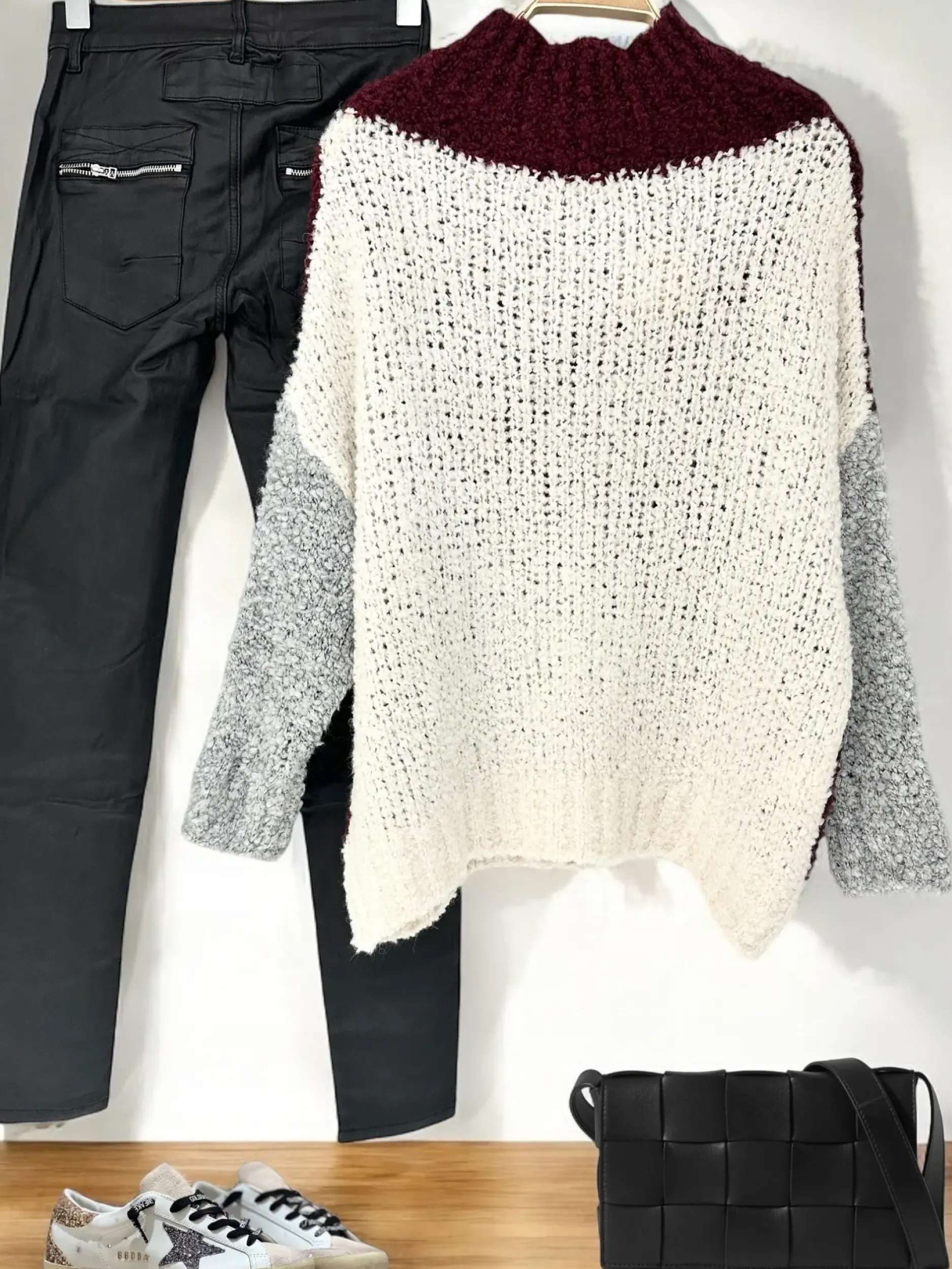 Hot HippieChic Pull Tricolore Doudou