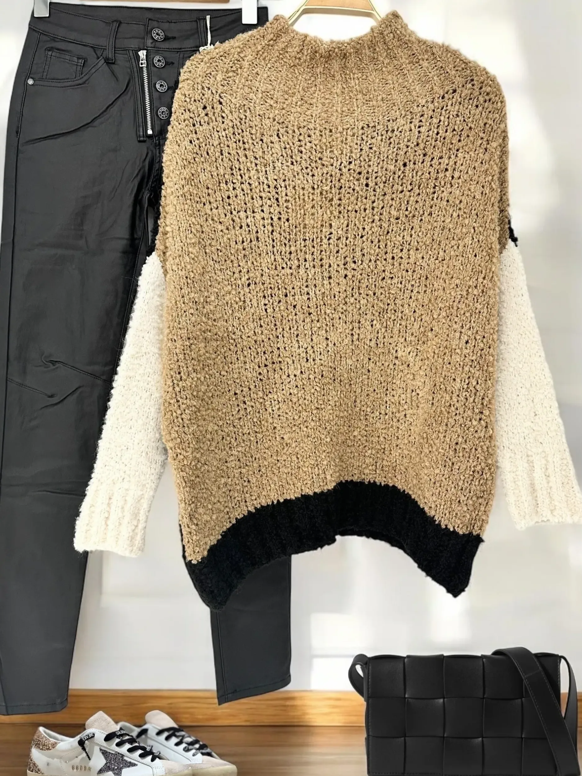 Hot HippieChic Pull Tricolore Doudou