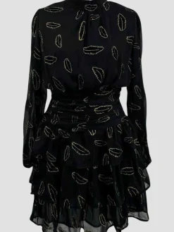 Best HippieChic Robe Courte Plume