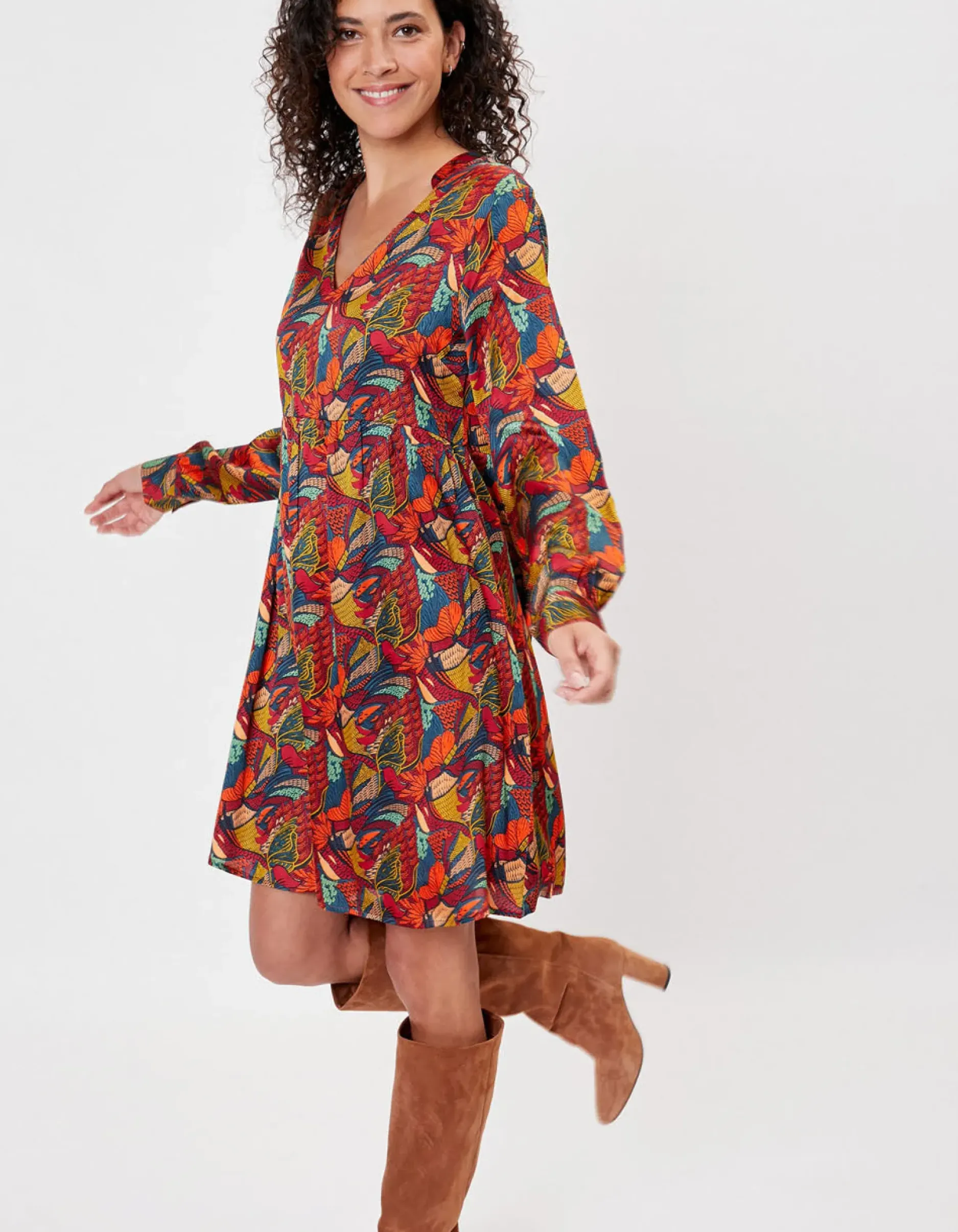 Shop HippieChic Robe Silene Floral
