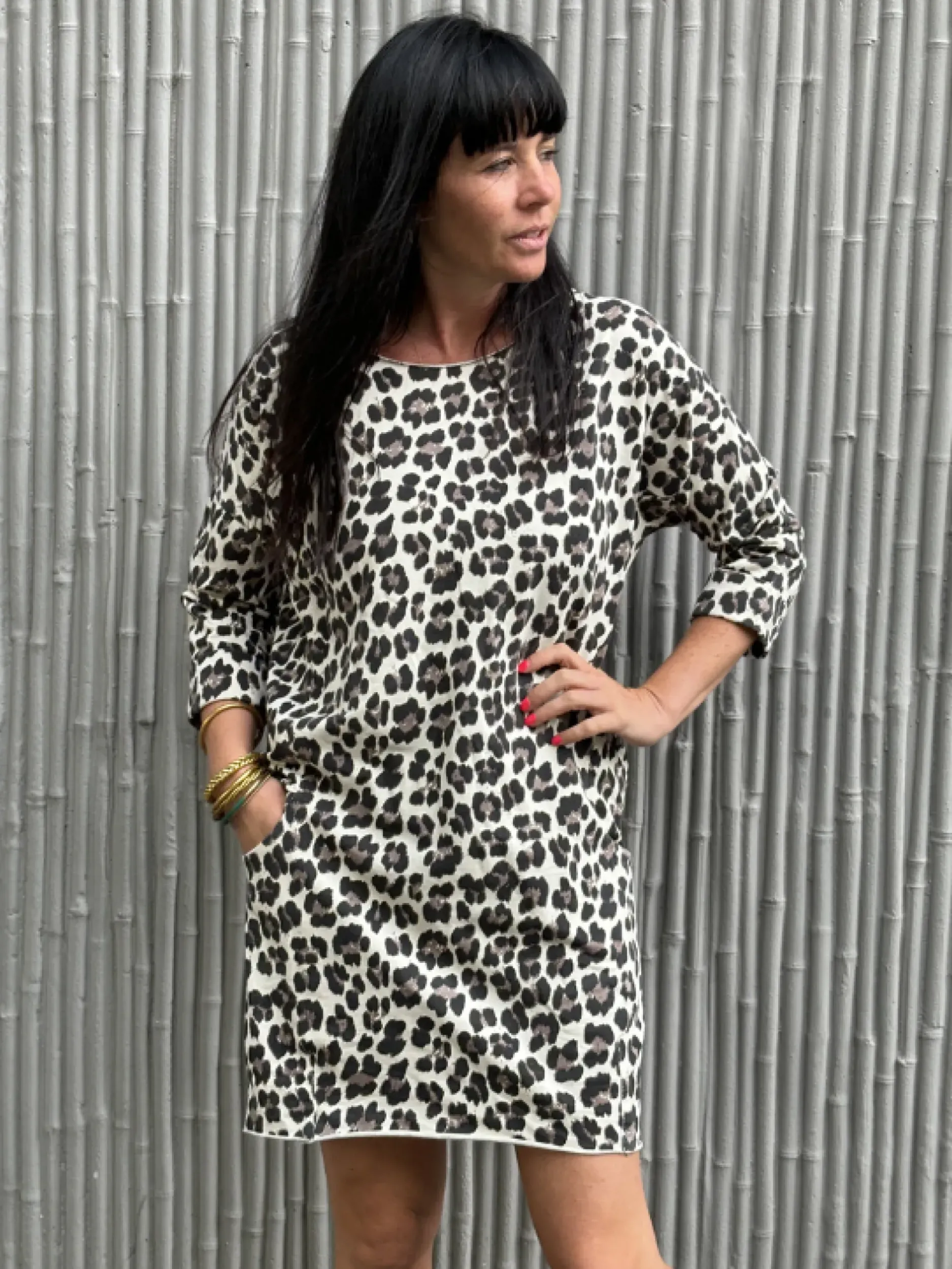 Best Sale HippieChic Robe Sweat léopard