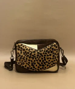 Discount HippieChic Sac en Cuir Léo Doré