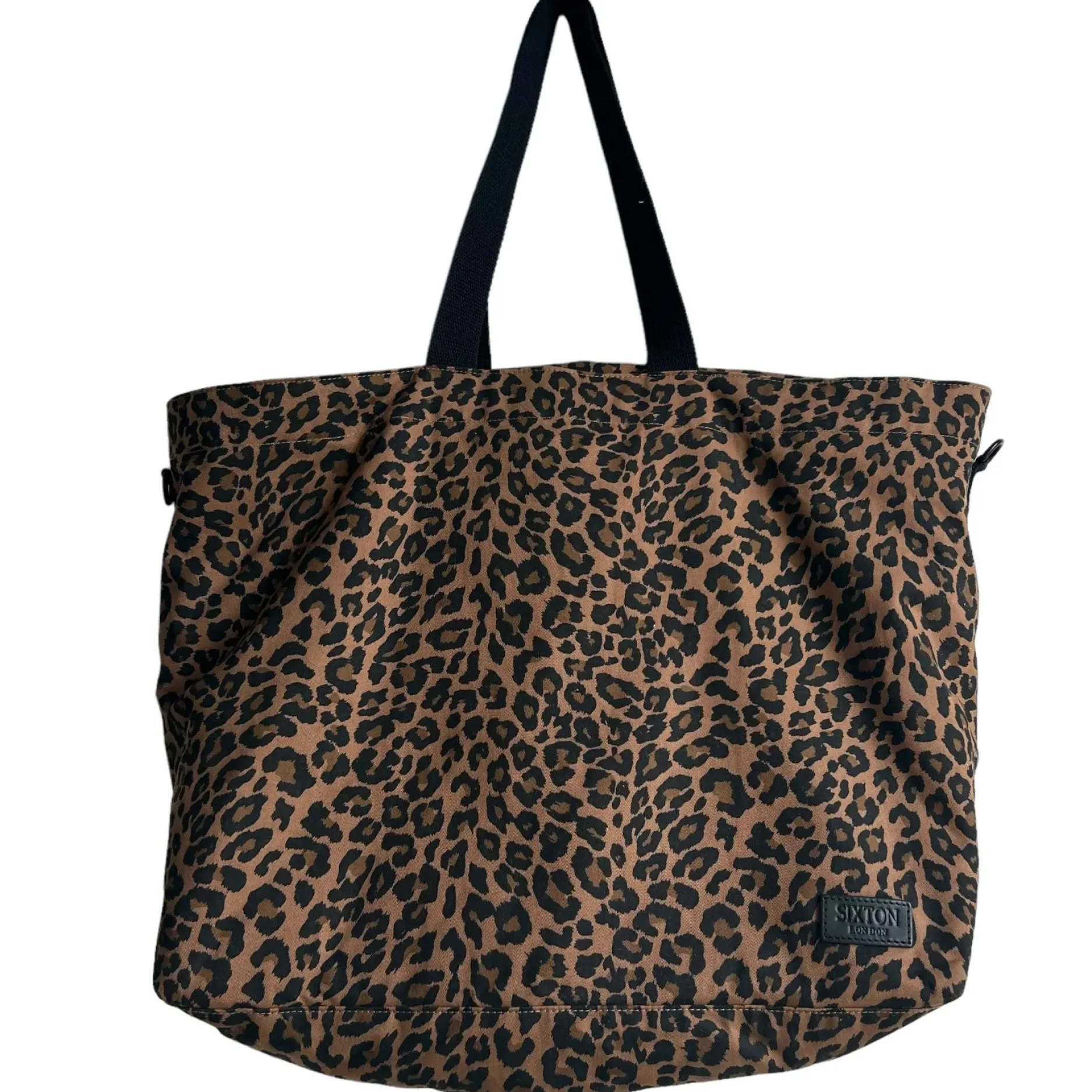 Best Sale HippieChic Sac fourre-tout marron à imprimé léopard - grand