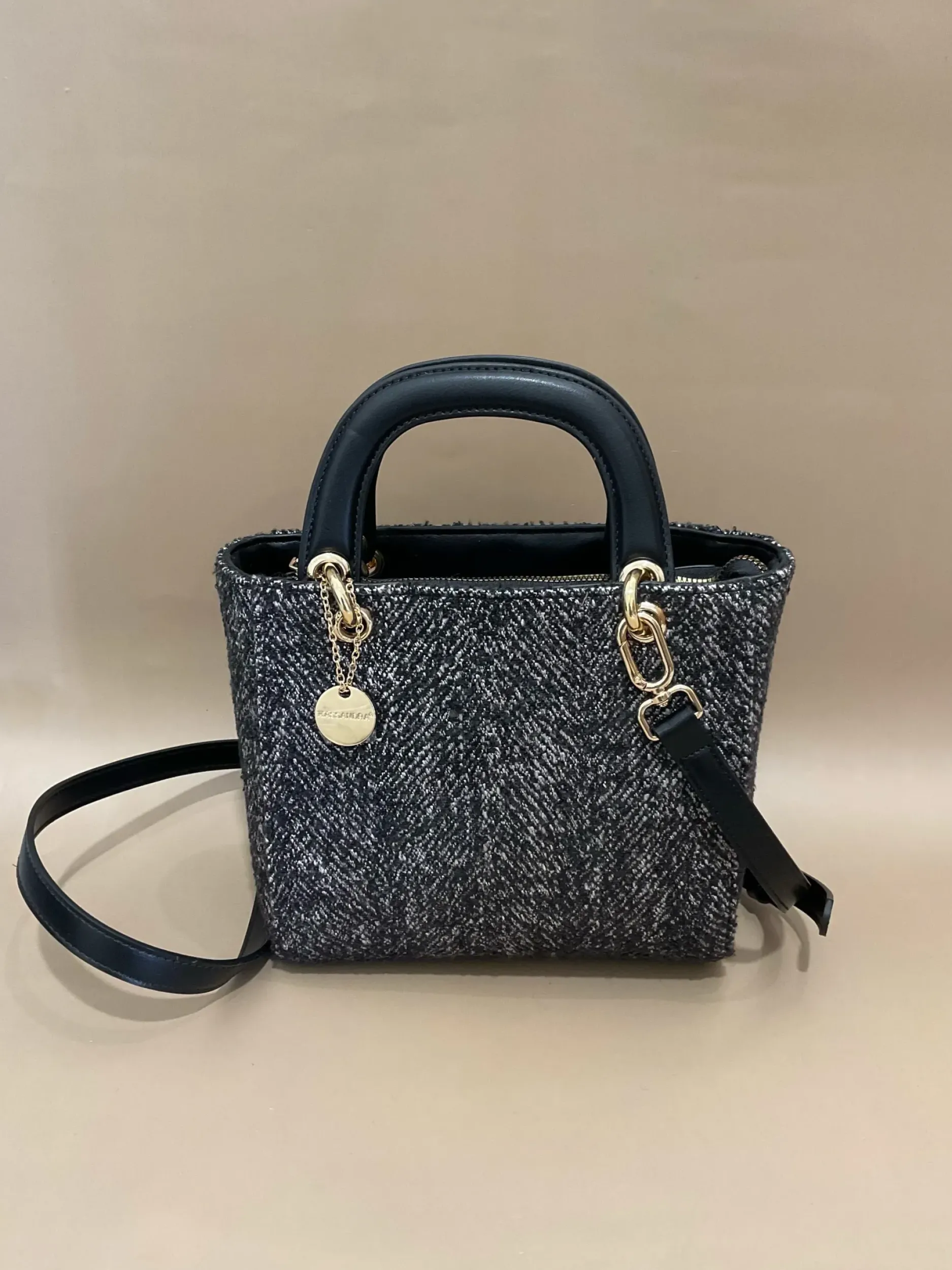 Sale HippieChic Sac Noir Chiné