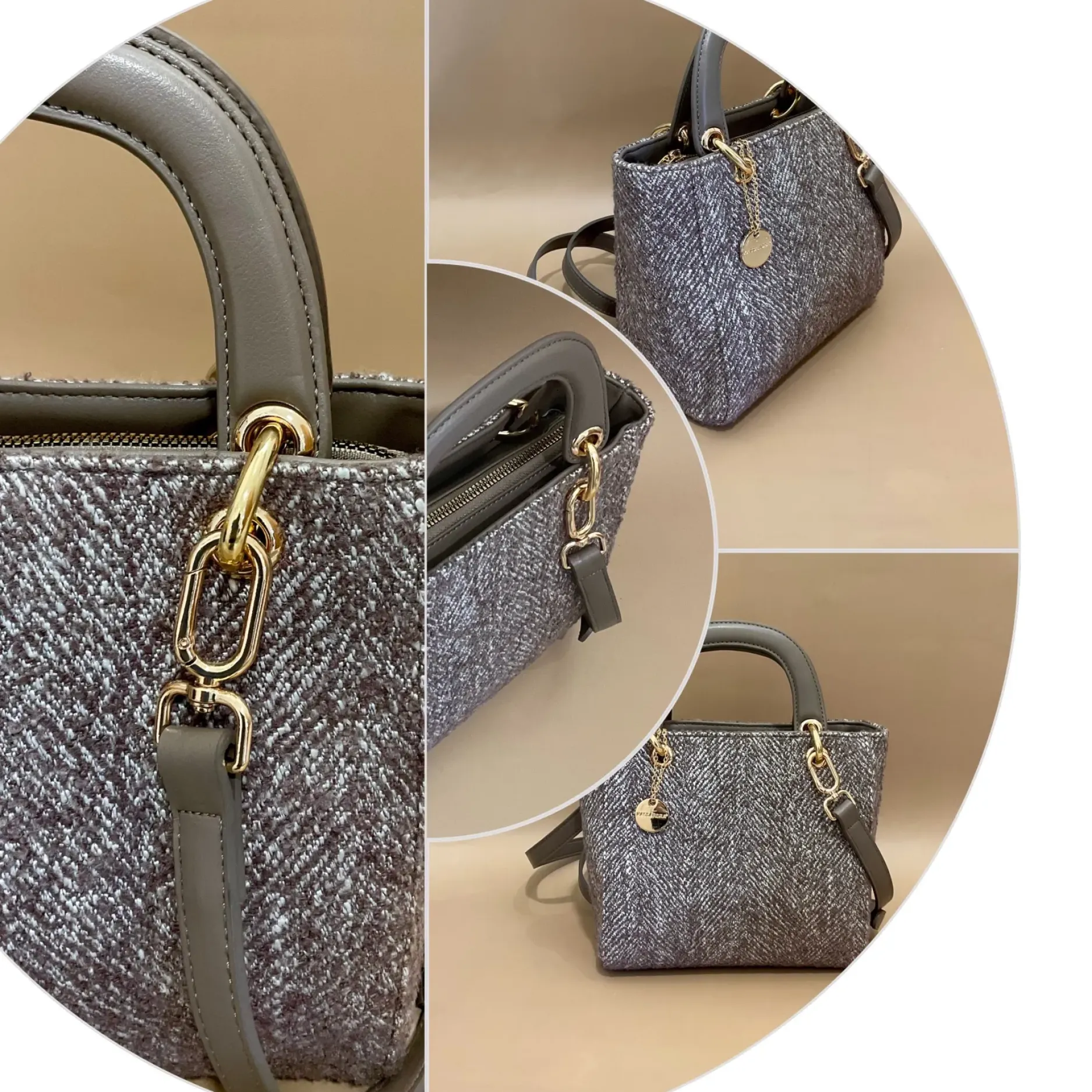 Sale HippieChic Sac Noir Chiné