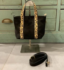 Cheap HippieChic Sac Uni Anses Léopard