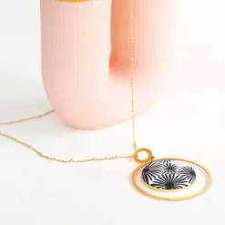 Best HippieChic Sautoir Cerclé + Caps Yaya Or