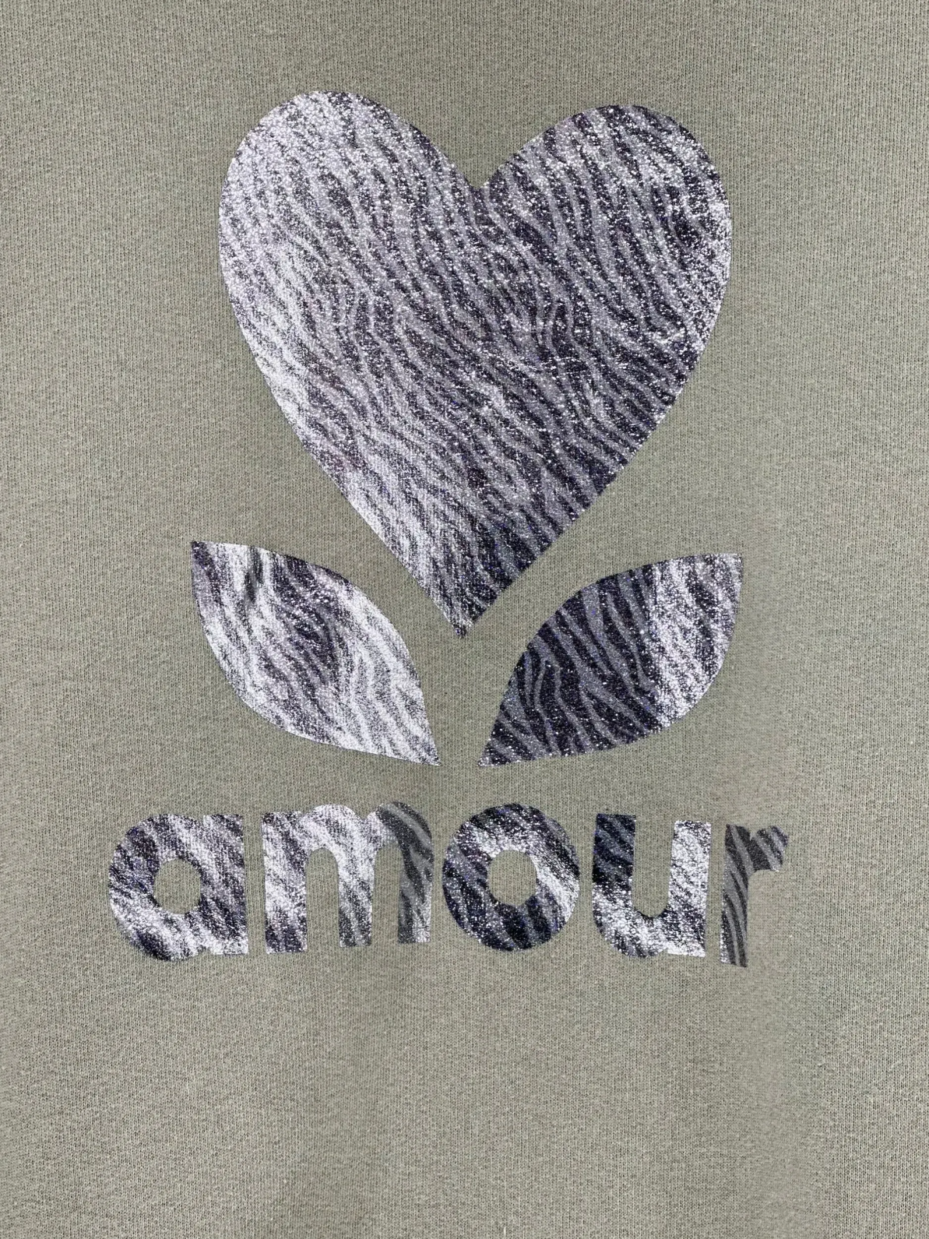 Outlet HippieChic Sweat amour zebra